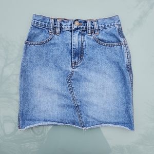 Vintage Lee Denim Mini Skirt